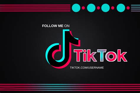 tiktok banner template